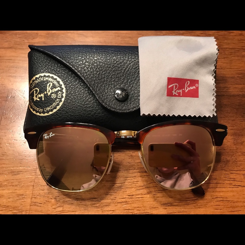 Authentic Ray-Ban Club-masters!